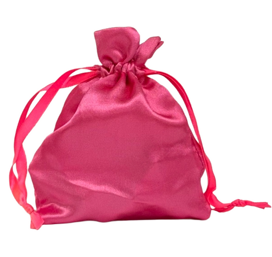 Hot Pink - Satin Bags - ( 4x5 Inch - 10 Bags )