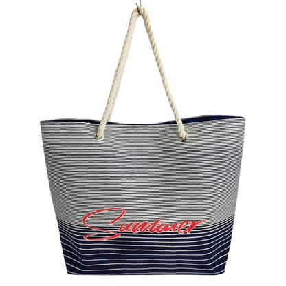 Women’s Beach Tote Bags Combo Set of 3 – Denim Dream Catcher, Summer Horizon & Floral Canvas Large Pool & Travel Totes
