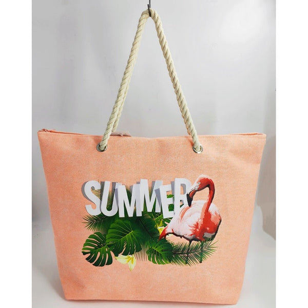 Women Summer Beach Tote Bag BBCrafts.com