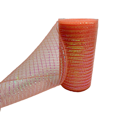 Coral Deco Mesh - ( 6 Inch x 10 Yards )