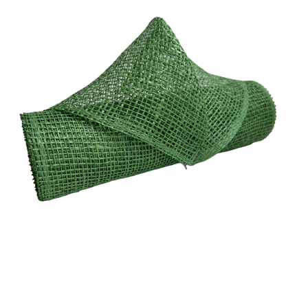 Willow Poly Burlap Deco Mesh - ( 10 Inch x 6 Yards )