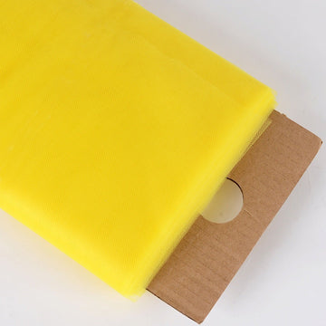 Tulle - 54-inches Wide Neon Yellow By the Bolt main image 0