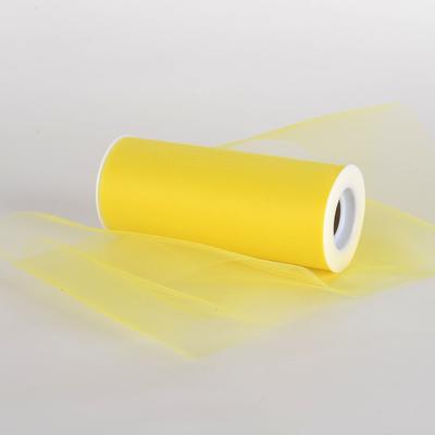 Yellow - Premium Tulle Fabric ( 12 Inch | 25 Yards ) BBCrafts.com