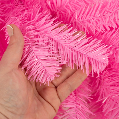 36 Inch Pink Teardrop Swag Foldable, 90 Tips