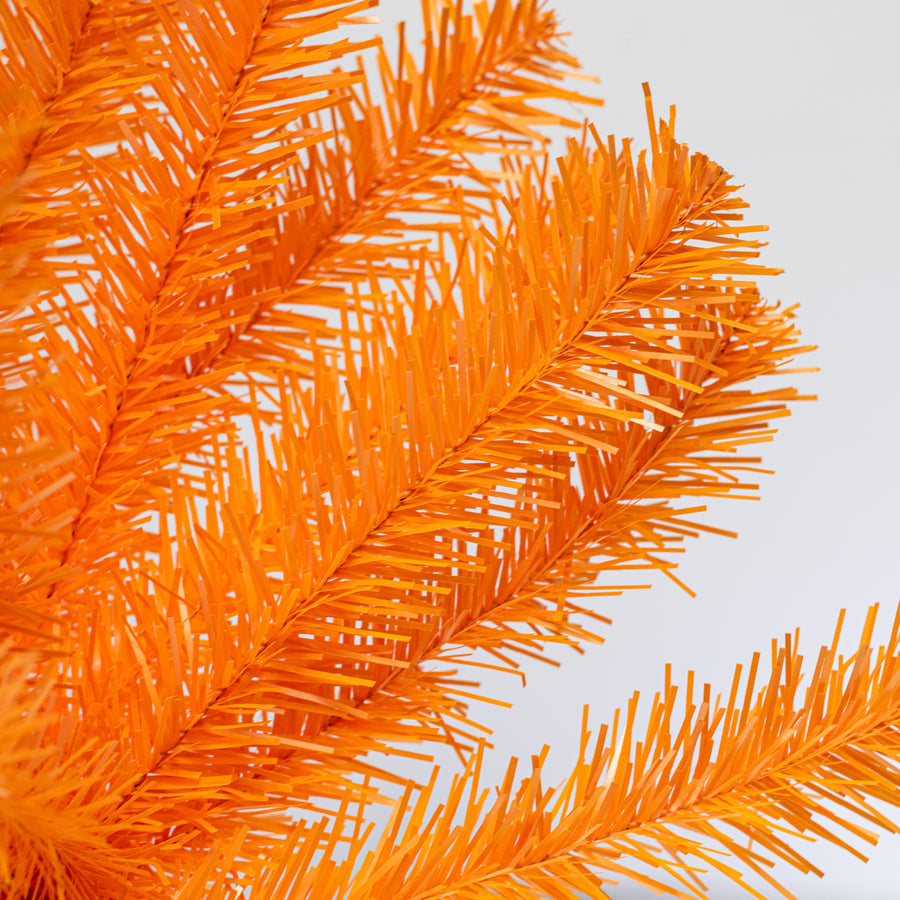 24 Inch Orange Teardrop Swag, 50 Tips