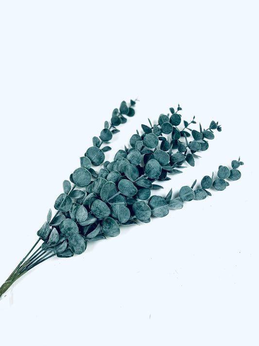 18 Inch Eucalyptus Pine Green Bush