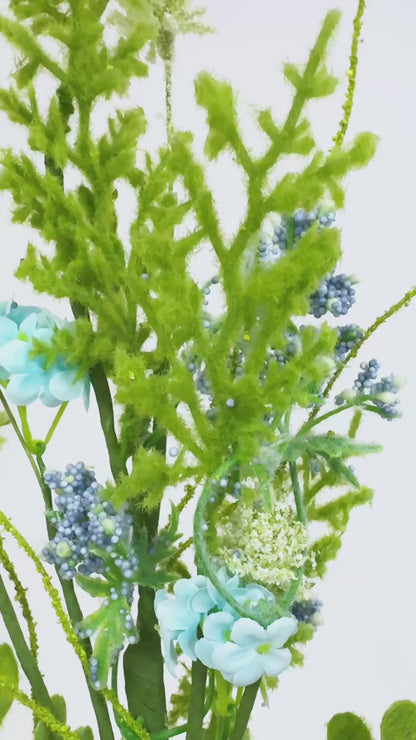 18 Inch Sedum Filler Pick - Blue