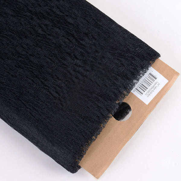 54 Inch Lace Bolt 10 Yards - Black