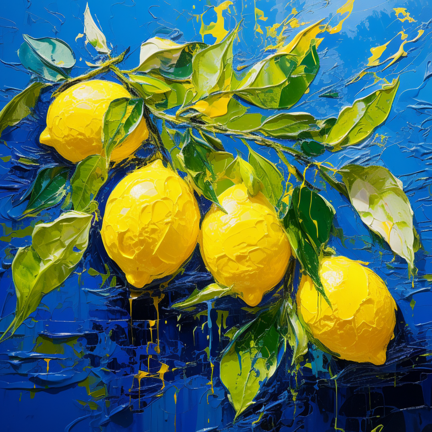 Lemon Metal Sign - Made in USA