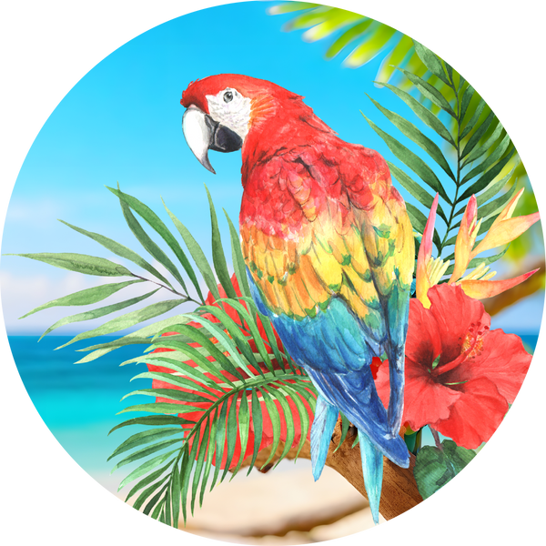 Parrot Metal Sign - Made In USA