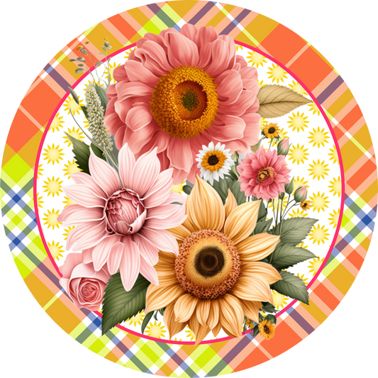 Flowers Metal / Vinyl Sign - Made in USA