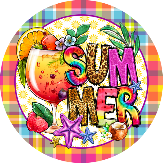 Summer Metal / Vinyl Sign - Made in USA