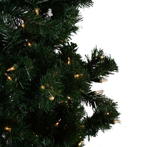 CLOSEOUT Prelit Christmas Tree - 7 Feet Tall
