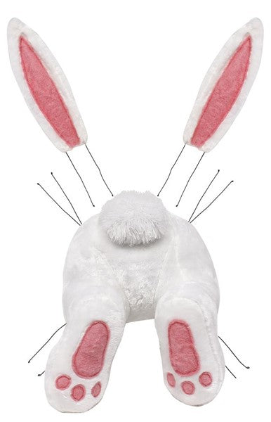 White Pastel Pink - Bunny Decor Kit 3 Pc - 25 Inch H