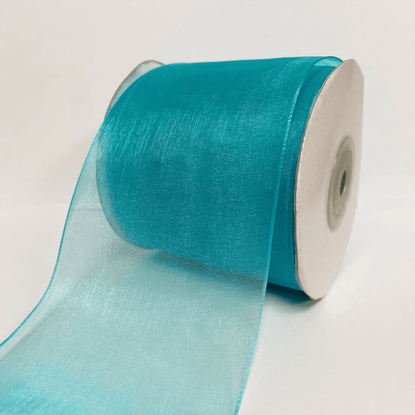 Jade - Sheer Organza Ribbon - 2-3/4 inch | 25 Yards
