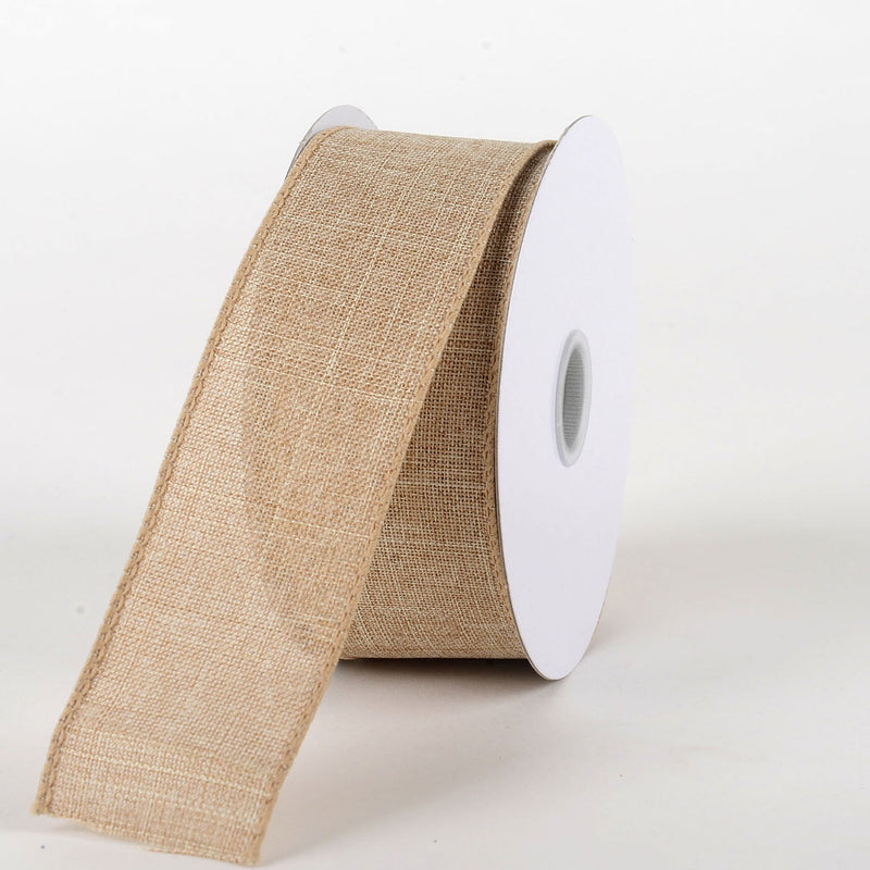 Burlap Net Ribbon White ( Width: 2-1/2 inch  Length: 10 Yards ) - BBCrafts  - Wholesale Ribbon, Tulle Fabrics, Wedding Supplies, Tablecloths & Floral  Mesh at Best Prices