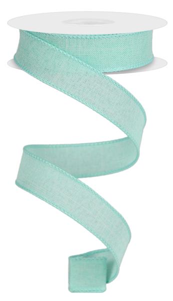 Mint Green - Royal Burlap Ribbon - 7/8 Inch x 10 Yards