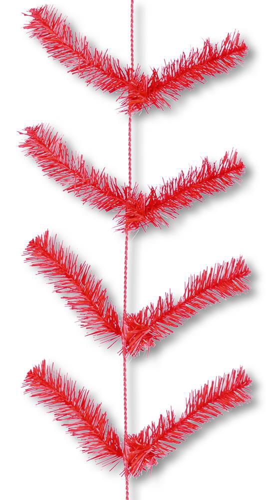 Red - Work Garland X22 Ties - 12 Inch x 9 ft.